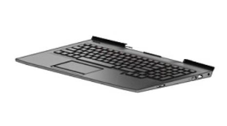 HP Keyboard/top cover (for use only on computer models equipped with a USB 3.x Thunderbolt port) - W124739515