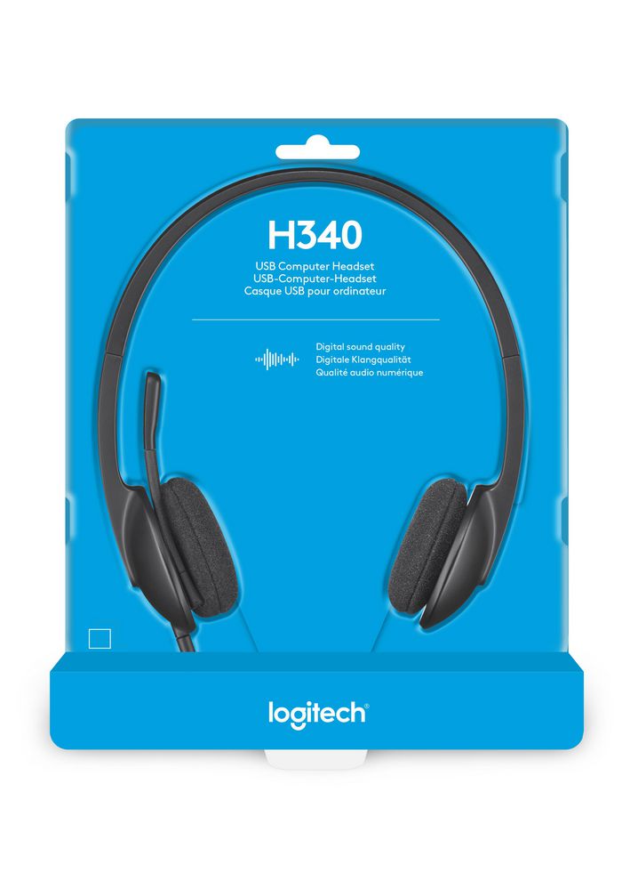 Logitech H340 casque USB - W124939919