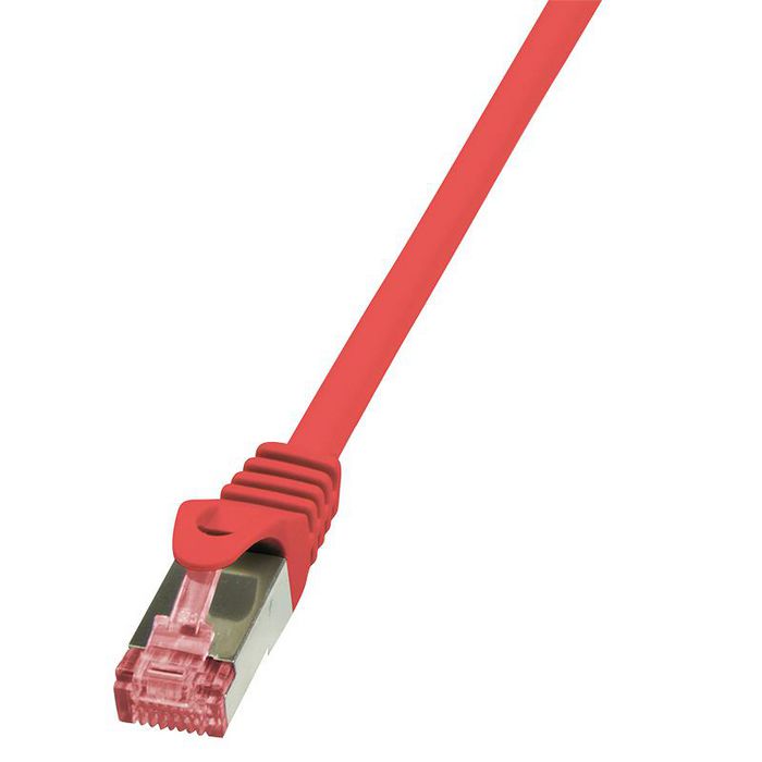 LogiLink Patch Cable Cat.6 S/FTP PIMF PrimeLine red 2,00m - W125047645