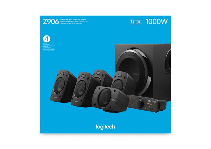 TANJIB SAROWAR Unboxing Logitech Z906 5.1 THX Surround Sound Speaker System  