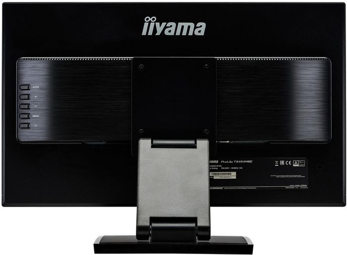 iiyama ProLite T2454MSC-B1AG, 23.8", 1920x1080, IPS LED, 16:9, 4 ms, VGA, HDMI, 2x USB 3.0, HDCP, RMS 2x 2W, IPX1, AC 100 - 240V, 50/60Hz, 540.5 x 388 x 128mm - W125183259