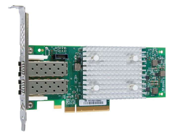 Lenovo ThinkSystem QLogic QLE2742 PCIe 32Gb 2-Port SFP+ Fibre Channel Adapter - W125234315