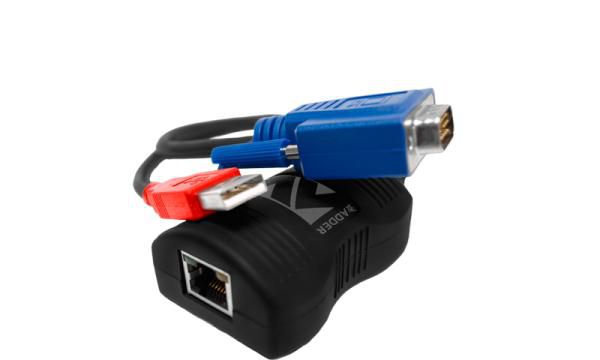 Adder LPV150, Transmitter, 1080p, 150 m, VGA, RJ-45, USB, 45x63x21 mm - W124745263