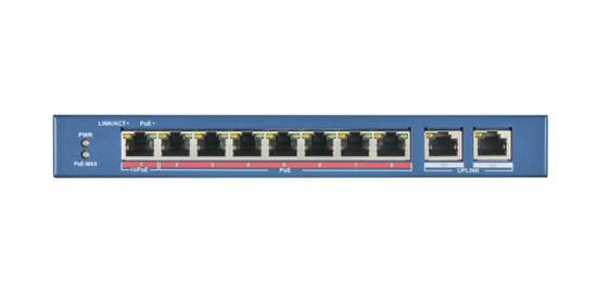 Hikvision Switch PoE 8 puertos no gestionable Fast Ethernet - W124848504
