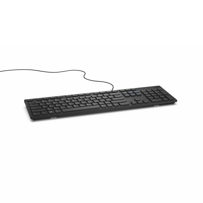 Dell Multimedia Keyboard KB216, QWERTY, US International, Black - W125078152