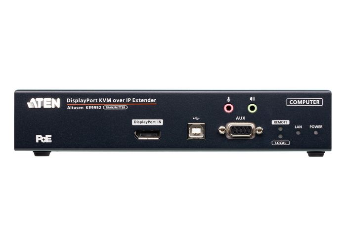 Aten Émetteur KVM un affichage DisplayPort 4K sur IP avec PoE - W124459962