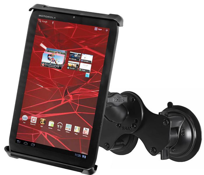 RAM Mounts RAM Tab-Tite™ with RAM® Twist-Lock™ Dual Suction for Small Tablets - W124970404