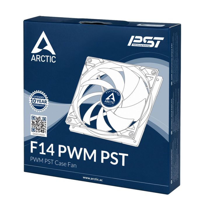 Arctic fan f14 pwm hot sale pst