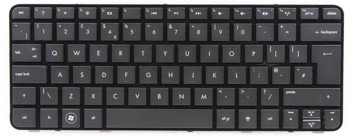 HP Replacement keyboard - AR layout - W124529219