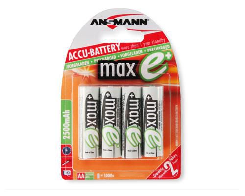 ANSMANN 1.2V NiMH rechargeable battery, maxE plus - W125340444