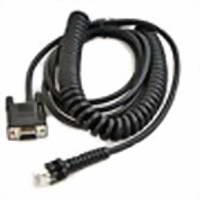 Datalogic Cable, RS-232, 25P, Male, CBX800 Power Off Terminal, Coiled, 12 ft. - W124647218