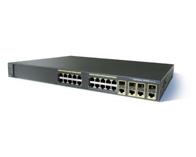 Cisco Catalyst C2960G - 20 Gigabit Ethernet 10/100/1000 Ports + 4 Dual-Purpose Gigabit Ethernet 10/100/1000 Uplink Ports, 1 RU - W125278117