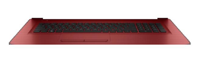 HP Top Cover & Keyboard (UK English) - W124536265