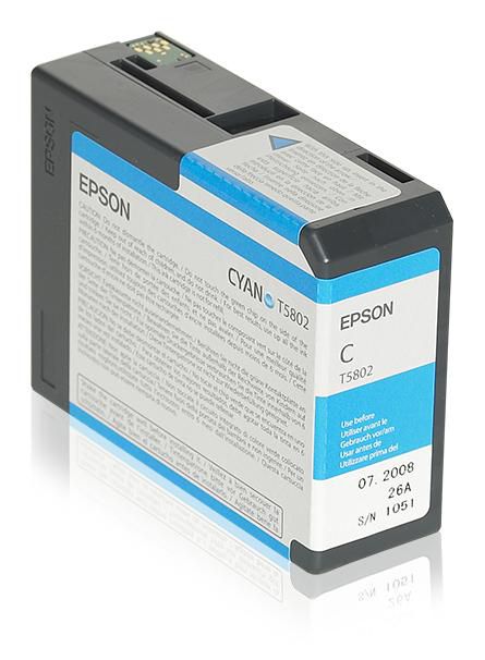 Epson Singlepack Cyan T580200 - W125046550