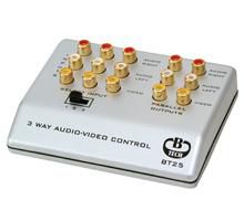 B-Tech 3-Way Audio Video Input Control - W124785580
