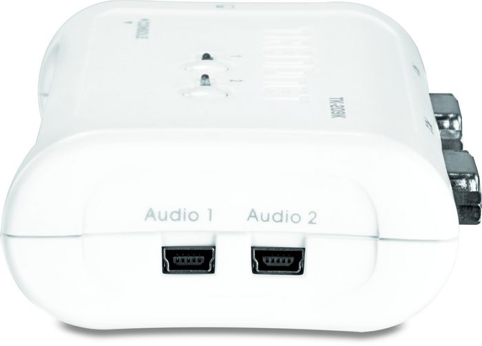 TRENDnet 2-Port USB KVM Switch Kit w/ Audio - W124786405