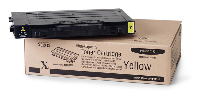 Xerox Hi-Capacity Yellow Toner Cartridge (5,000 Pages*) - W125197315