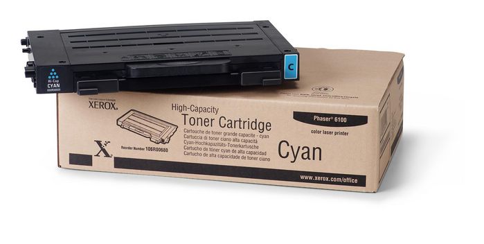 Xerox Hi-Capacity Cyan Toner Cartridge (5,000 Pages*) - W125197314