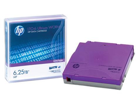 Hewlett Packard Enterprise HP LTO-6 Ultrium 6.25TB MP WORM Data Cartridge - W124547248