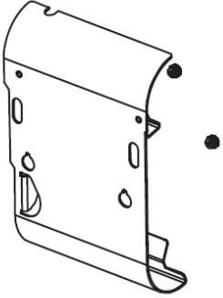 Zebra Kit 170Xi4 Media Rewind Plate to be used @ Cutter option - W124655050