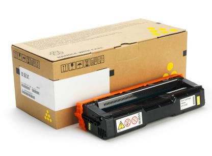 Ricoh Toner cartridge, capacity 6000 pages, yellow - W124611925