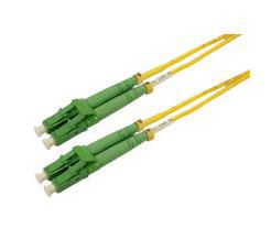 MicroConnect Optical Fibre Cable, LC-LC, Singlemode, Duplex, OS2 (Yellow) 15m - W124950571