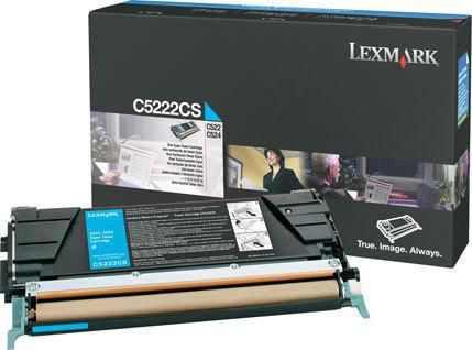 Lexmark Cyan Toner Cartridge for C52x - W124646935