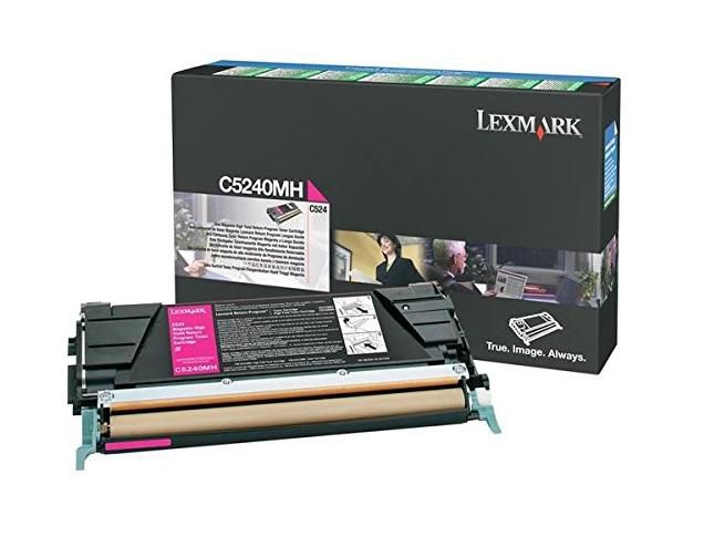 Lexmark C524 Magenta High Yield Return Program Toner Cartridge - W124646936