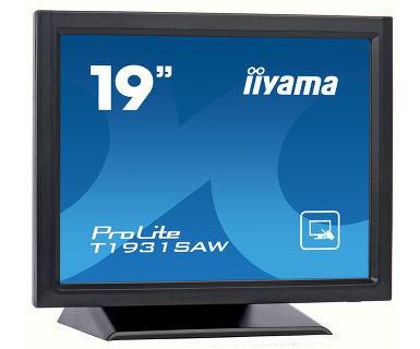 iiyama 19"(48cm), TN LED, 1280 x 1024, 5:4, 250cd/m², SAW, VGA, HDMI, DisplayPort, VESA 100 x 100 - W125192954