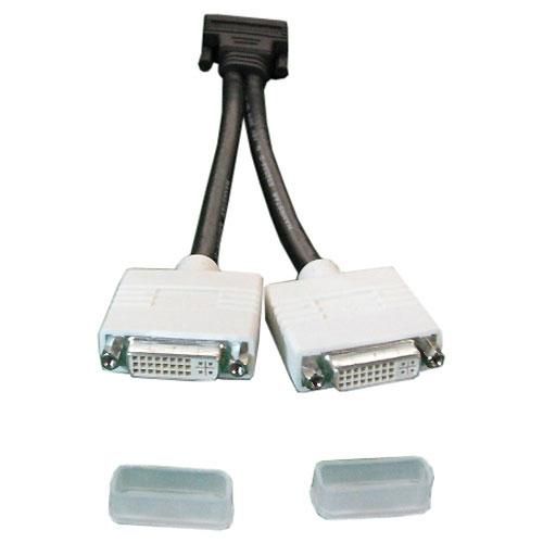 Dell Assembly Dual DVI Cable - RoHS Compliant for Select Dell OptiPlex Desktops / Precision Fixed Workstations - W124756161