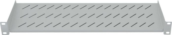 Intellinet 19" Cantilever Shelf, 1U, 2-Point Front Mount, 150mm Depth, Grey - W125032791