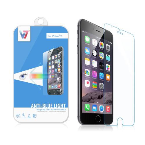 V7 Shatter-Proof Tempered Glass Screen Protector with Anti-Blue Light filter for iPhone 6 Plus - W125433122