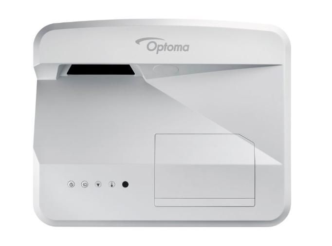 Optoma DLP, Full 3D, 4000 Lumens, 1280 x 800, 16:10 Native, CR 20000:1, f=3.72mm, Fixed Zoom, 2 x HDMI (1.4a 3D Support), 2 x VGA (YPbPr/RGB), Composite, 2 x Audio In 3.5mm, Audio Out 3.5mm, VGA Out (Shared w/ VGA2), RJ45, RS232, USB Remote Mouse/Service, 12V Trigger, Mic In, USB-A Power, 3D-Sync - W124740003