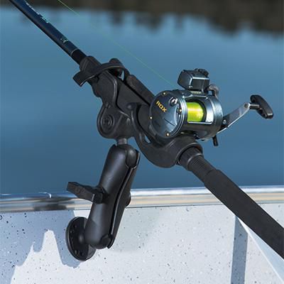RAM-117SWU, RAM Mounts RAM ROD Fishing Rod Double Ball Mount for Saltwater