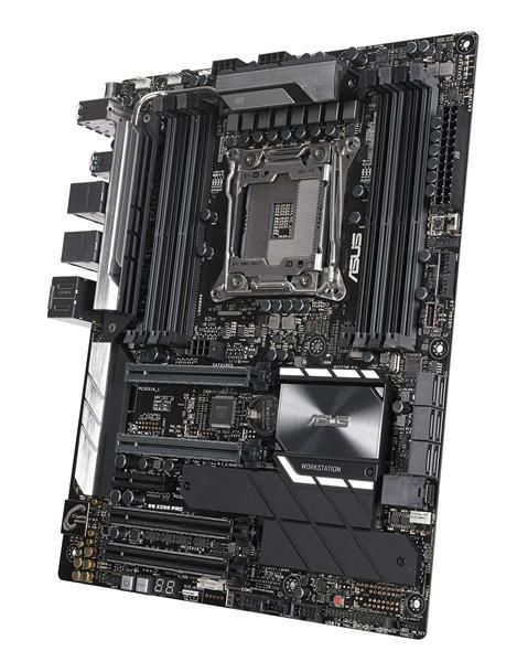 Asus Intel X299, 2x Intel I210-AT, USB 3.1, Gigabit Ethernet, SATA 3, TPM, ATX - W124892681