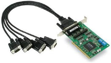 Moxa 4-port RS-422/485 Universal PCI serial boards with optional 2 kV isolation - W124911993