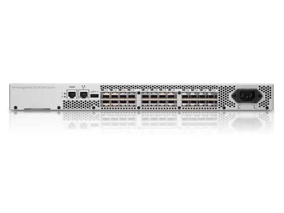 Hewlett Packard Enterprise HP StoreFabric 8/24 Bundled FC Switch - W124747219