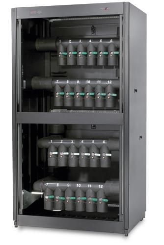 APC Cooling Distribution Unit 12 Circuit, Bottom/Top Mains, Bottom Distribution Piping - W124745093