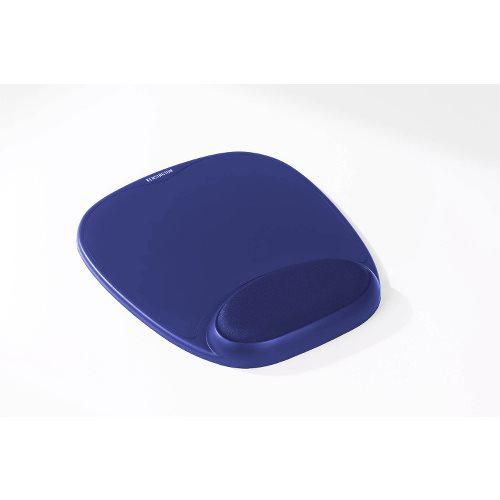 Kensington Tapis de souris bleu en mousse, repose-poignets intégré - W124627793