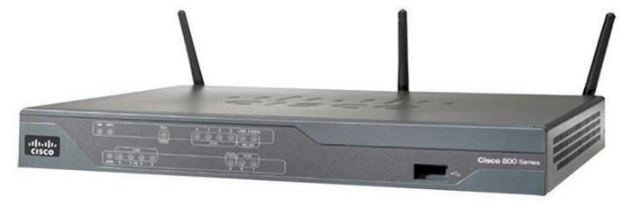 Cisco Managed, VDSL2/ADSL2+ over POTS w/802.11n ETSI Compliant, 4-port 10/100Mbps, 1x Console RJ-45, 1x USB 1.1, QoS, 2.5kg, Black - W125285108