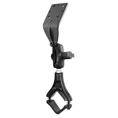 RAM Mounts RAM Yoke Clamp Mount with Curved Plate for Pilatus PC-12NG - W124670395