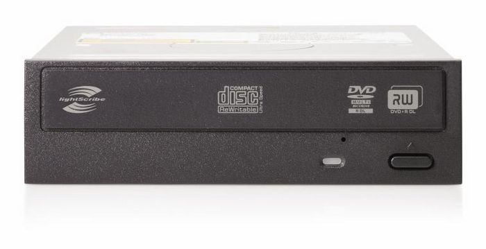 Hewlett Packard Enterprise HP Half-Height SATA DVD-RW Black Bezel Optical Drive Kit - W125292979