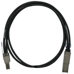 QNAP Mini SAS external cable (SFF-8644 to SFF-8088), 1.0 m - W124785633
