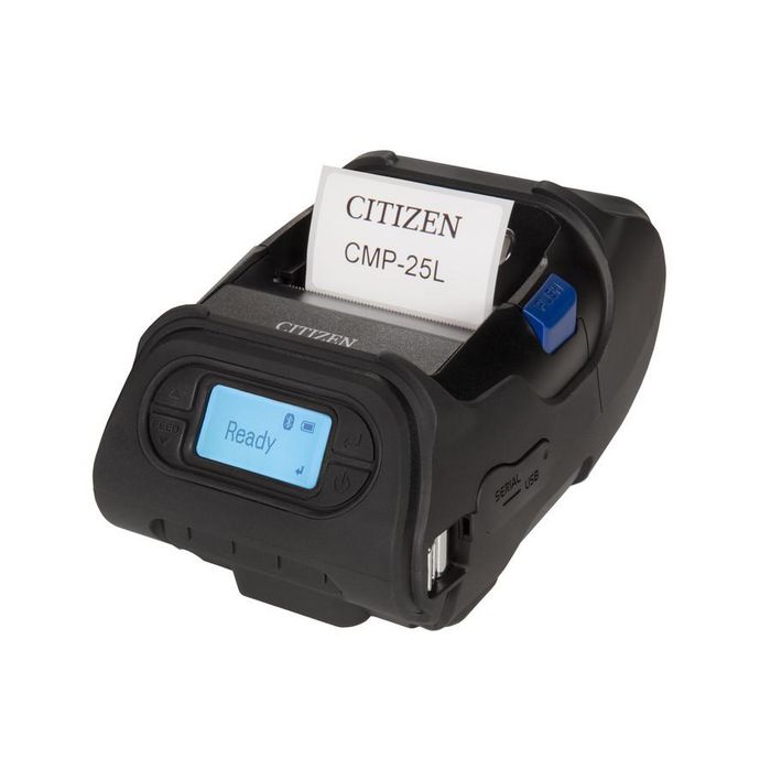 Citizen CMP-25L, 203 dpi, 127 mm/s, Bluetooth, USB, Serial, 2600 mAh - W124847266