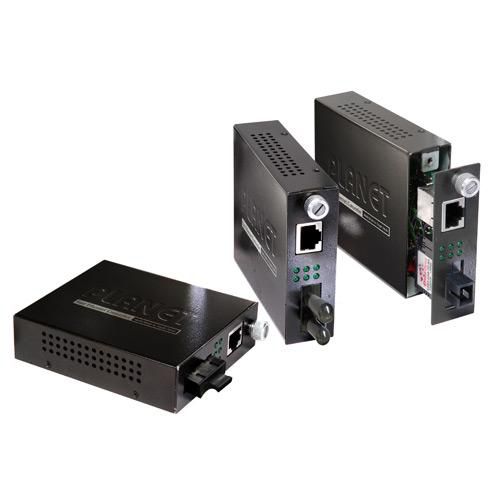 Planet 10/100Base-TX to 100Base-FX (SC, SM) Smart Media Converter, 15km - W124486045
