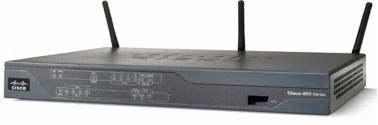 Cisco C881G-U-K9, C881G, 3.5G HSPA (850/900/1900/2100MHz), SMS/GPS, Fast Ethernet, 4 x LAN, USB, VLAN, NAT, DHCP, QoS, 2.5kg, Black - W125146743