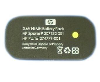 Hewlett Packard Enterprise 3.6V battery pack assembly for Smart Array 641, 642, 6404/256, 6402/128, P600/256 SAS Controllers - W124908112