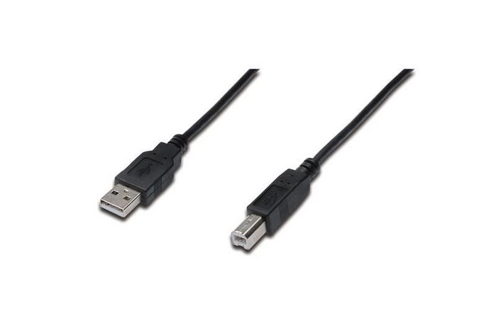 Digitus USB 2.0, 1.8m, Black - W125282341