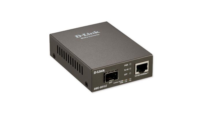 D-Link 10/100/1000 to SFP Media Converter, EU Plug - W125282348