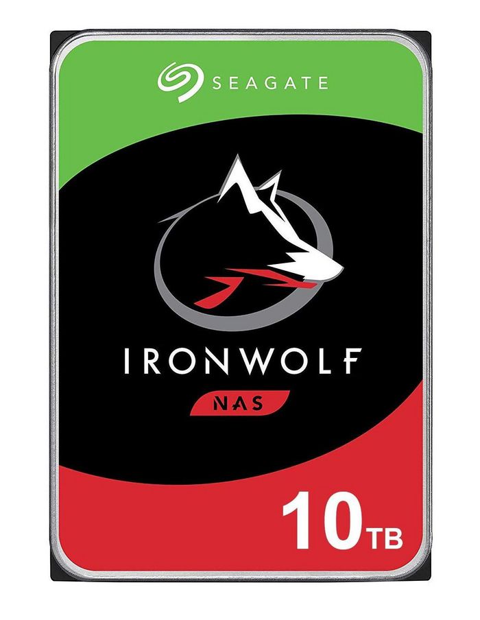Seagate NAS HDD 10TB IronWolf, 7200rpm, 6Gb/s, SATA 256MB, 3.5'' - W125075167